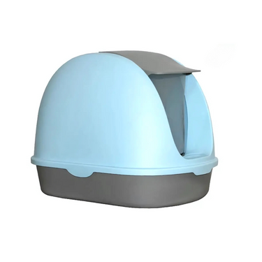 Pado Portable Cat Litter Box 56*39*42cm-Blue